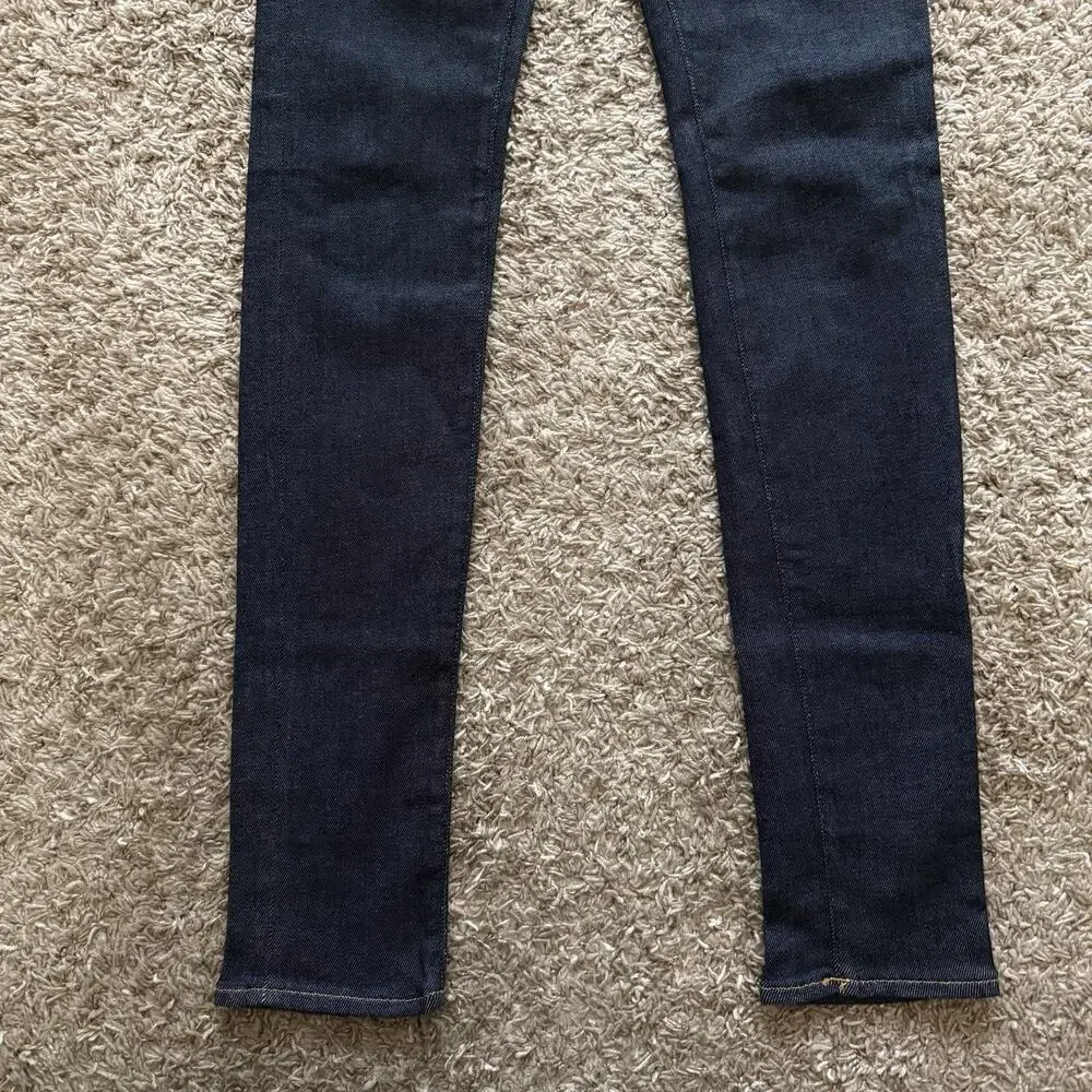 Purple Brand P001 Dark Wash Slim Fit Button Fly Skinny Jeans Men’s Size 33x34
